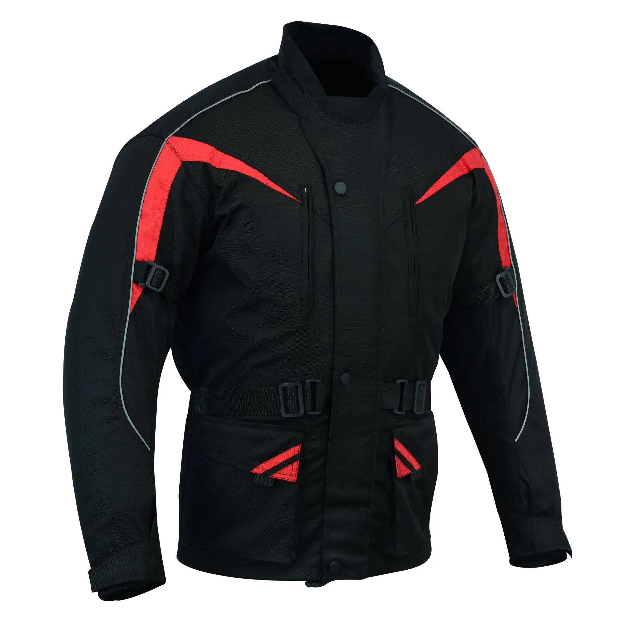 Warrior Gears® Pro Arc 10000 Motorcycle Jacket for Men's | Cordura Textile Jackets