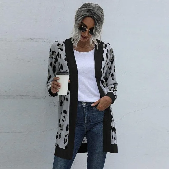 Women Casual Loose Knitted Cardigans