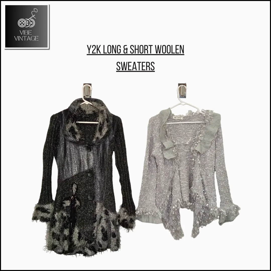 Y2K WOOLEN SWEATERS BUNDLE 1 - 11 PCS